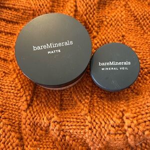 bareMinerals Matte and Mineral Veil Set - Black and Orange